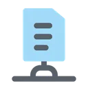 Free Share File Document File Icon