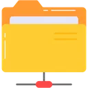 Free Folder Shared Network Icon