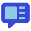 Free Shared Post Communication Media Icon