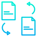 Free File Sharing Exchange File Document Sharing Icon