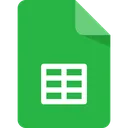 Free Sheets Files Office Icon