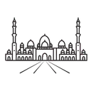 Free Mosque Sheikh Zayed Grand Muslim Icon