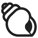 Free Shell High Contrast Icon