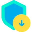 Free Shield Download Protection Icon
