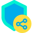 Free Shield Share Protection Icon