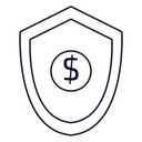 Free Shield Outline Business Marketing Icon