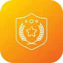 Free Winner Award Shield Icon