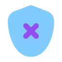 Free Shield Off Unprotected Icon