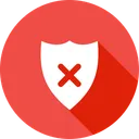 Free Shield Off Firewall Icon