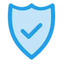 Free Shield On Secure Icon