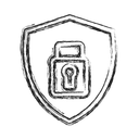 Free Shield Encryption Safe Icon