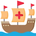 Free Ship Pirates Boat Icon