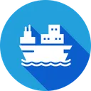 Free Ship Goods Vehicle Icon