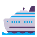 Free Ship Flat Icon