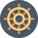 Free Shipwheel Icon