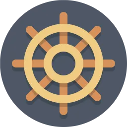 Free Ship wheel  Icon