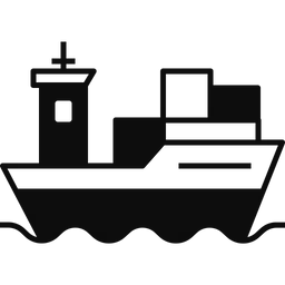 Free Shipping Boat  Icon