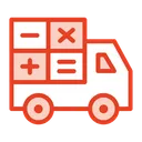 Free Shipping Calculation Icon