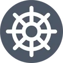 Free Shipwheel Icon