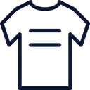 Free Shirt Black Outline Miscellaneous Life Style Icon