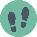 Free Shoeprints Icon