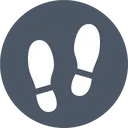 Free Shoeprints Icon