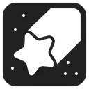 Free Star High Contrast Icon