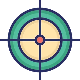 Free Shooting Target  Icon