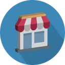 Free Shop Kiosk Food Stand Icon