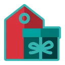 Free Tag Shop Box Icon