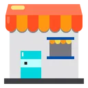 Free Shop City Home Icon