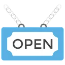 Free Shop Open Opened Shop Shopping Icon