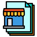 Free Shop Files Paper Icon