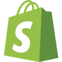 Free Shopify Logotipo Logotipo De Tecnologia Icono