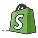 Free Shopify Social Media Icon