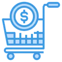 Free Cart Money Payment Icon