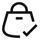 Free Shopping Bag Check Check Cart Shopping Bag Check Icon