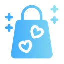 Free Shopping Bag Love Sale Icon