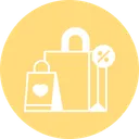 Free Shopping Bag Retail Shopping Icon