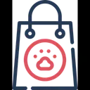 Free Shopping Bag Shop Animals Icon