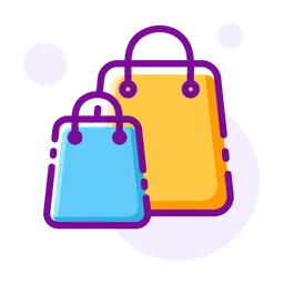 Free Shopping Bags  Icon