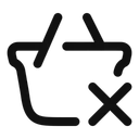 Free Shopping Basket Remove Remove Cross Icon