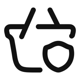 Free Shopping-basket-secure-  Icon