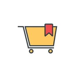 Free Shopping Bookmark  Icon