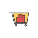 Free Shopping Chart Trolley Shopping Icon