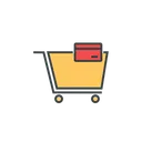 Free Shopping Chart Trolley Shopping Icon