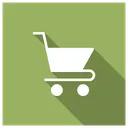 Free Shopping Trolley Basket Icon