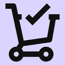 Free Shopping Cart Check Icon