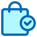 Free Shopping Check Shopping Cart Verified Shopping Icon