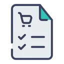 Free Shopping List  Icon